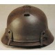 Австро-венгерский  стальной шлем «Берндорф» с защитным налобником