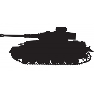 Настенное панно немецкий танк PzKpfw IV