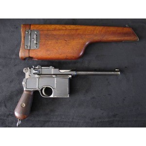Пистолет Маузер С-96 обр.1896года с деревянной кабурой