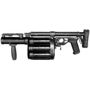 РГ-6 (6Г30) "Гном" 40-мм ручной шестизарядный револьверный гранатомет 